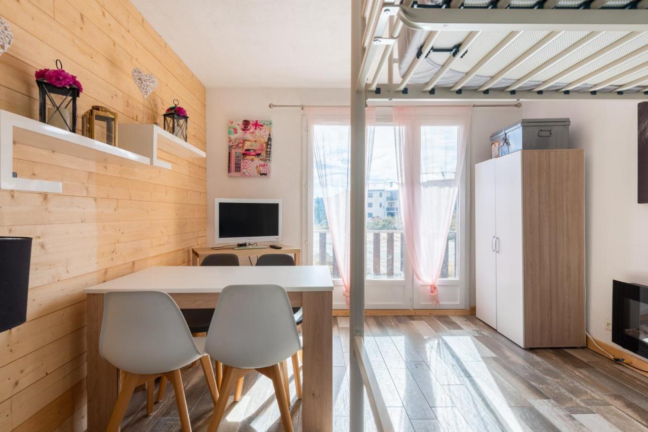 Ferienwohnung Le Bobsleigh - Joli Studio Au Coeur Des Angles Exterior foto